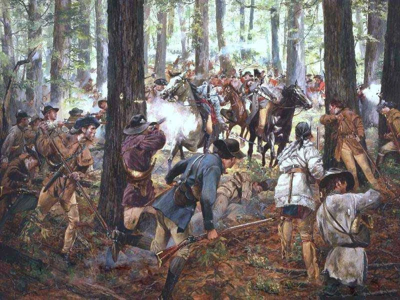 revolutionary war battles and raids